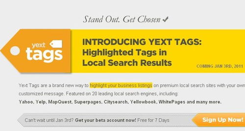 Yext标签联盟与谷歌本地广告业务服务防御战